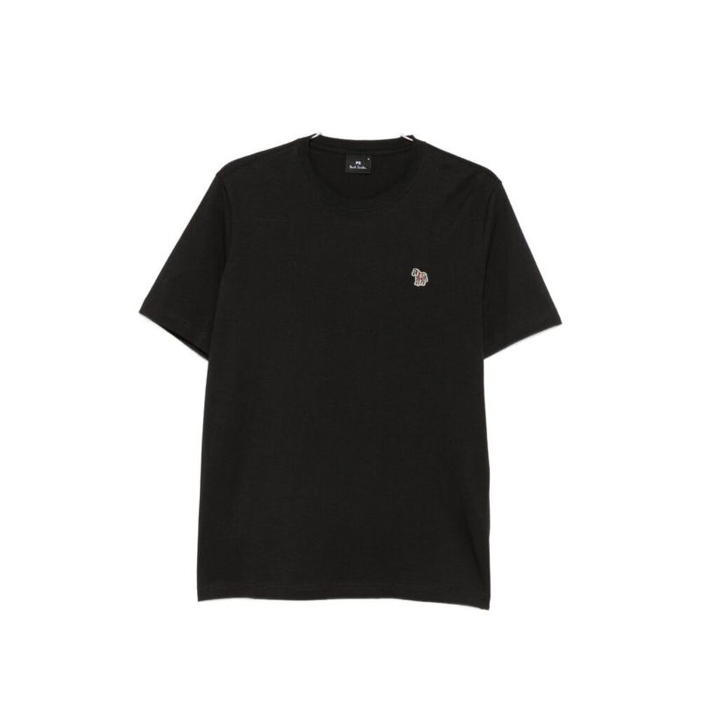 Ps Paul Smith Men Zebra Logo Cotton T-Shirt